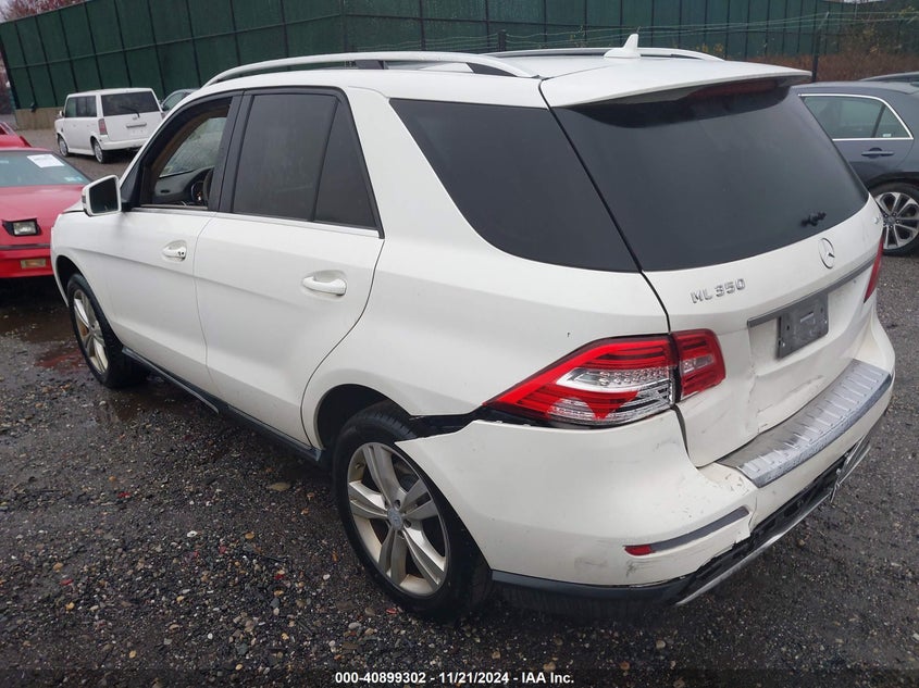 2015 MERCEDES-BENZ ML 350 4MATIC - 4JGDA5HB7FA461096
