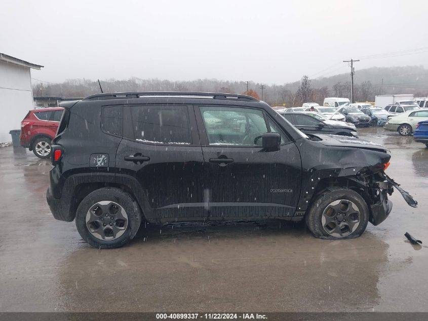 2017 Jeep Renegade Sport 4X4 VIN: ZACCJBAB6HPF12244 Lot: 40899337