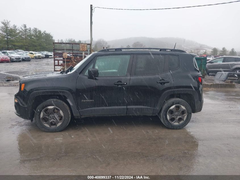 2017 Jeep Renegade Sport 4X4 VIN: ZACCJBAB6HPF12244 Lot: 40899337