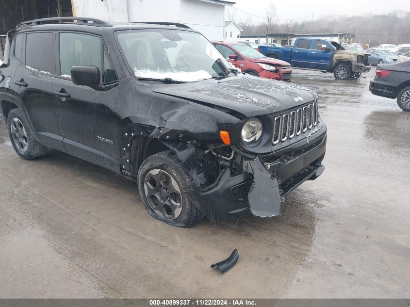 2017 Jeep Renegade Sport 4X4 VIN: ZACCJBAB6HPF12244 Lot: 40899337