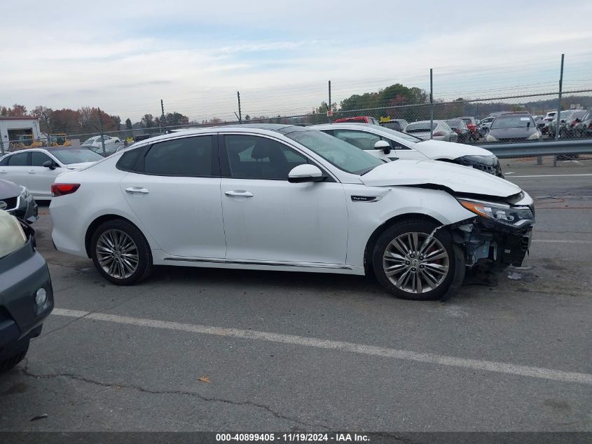 2017 Kia Optima Sxl Turbo VIN: 5XXGV4L21HG169734 Lot: 40899405