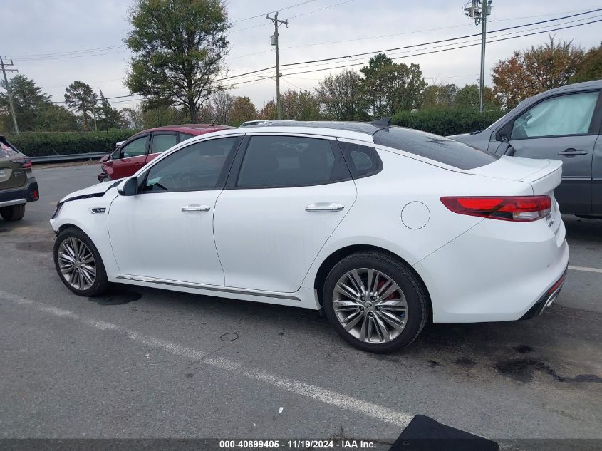 2017 Kia Optima Sxl Turbo VIN: 5XXGV4L21HG169734 Lot: 40899405