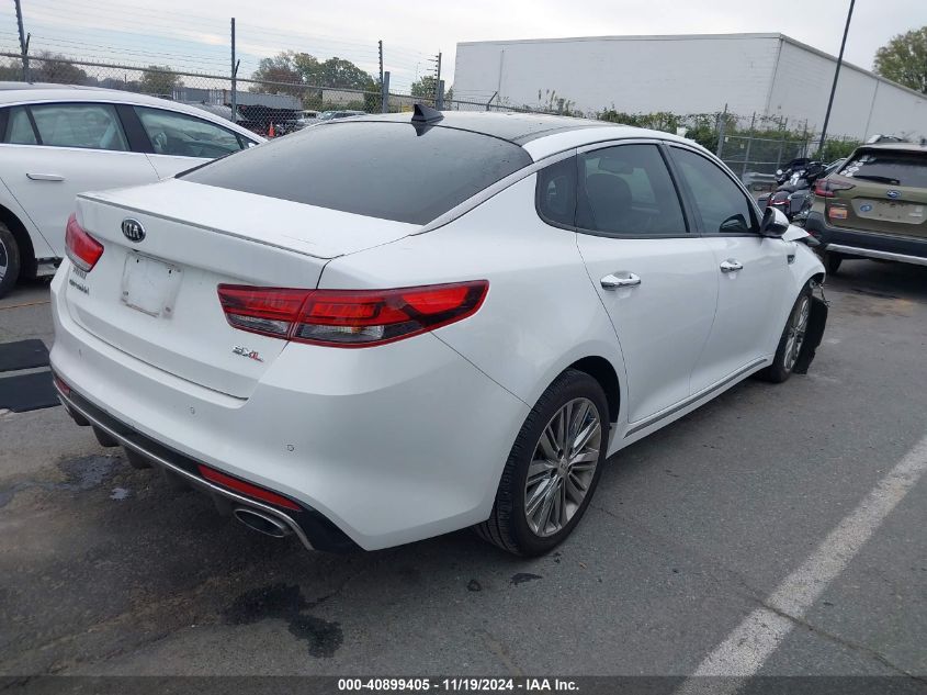 VIN 5XXGV4L21HG169734 2017 KIA Optima, Sxl Turbo no.4