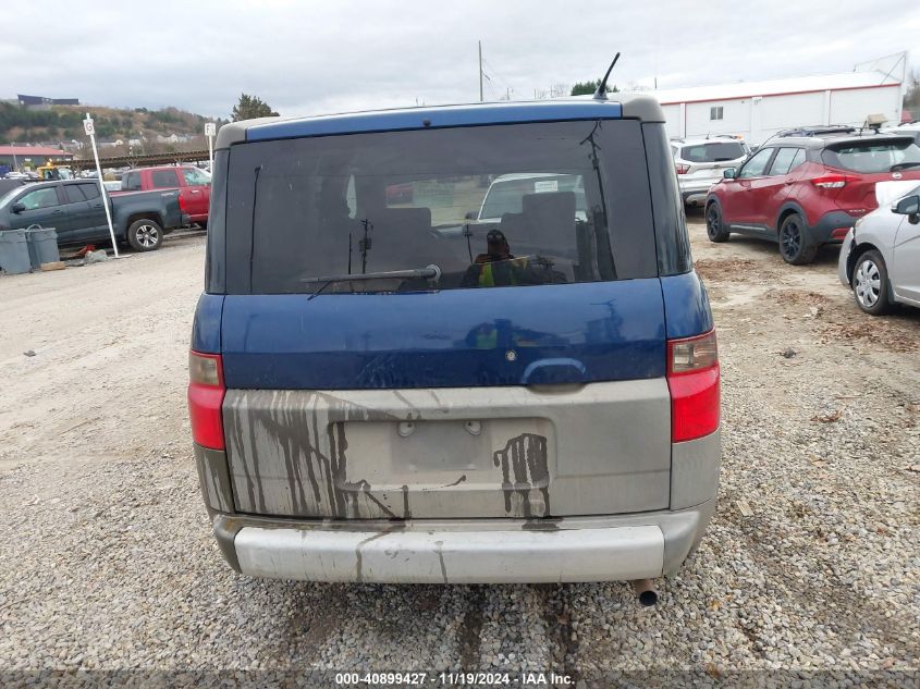 2003 Honda Element Dx VIN: 5J6YH18243L001737 Lot: 40899427