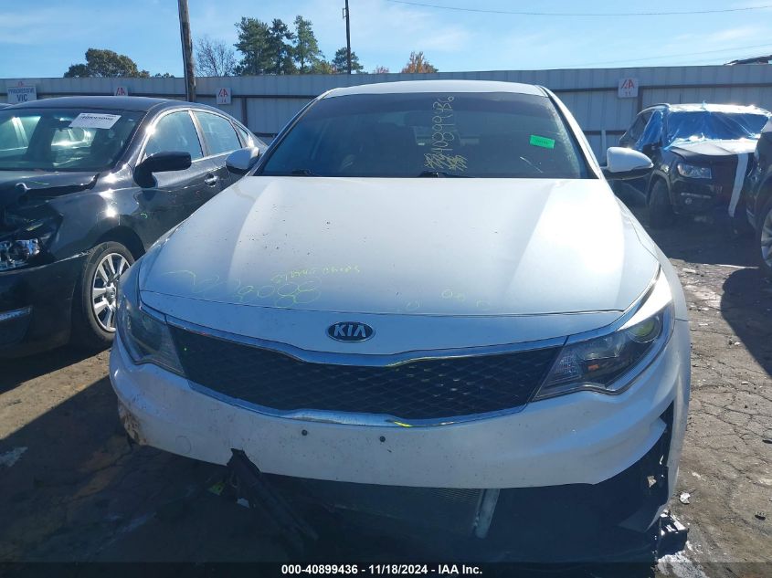 2016 Kia Optima Lx VIN: KNAGT4L30G5102475 Lot: 40899436