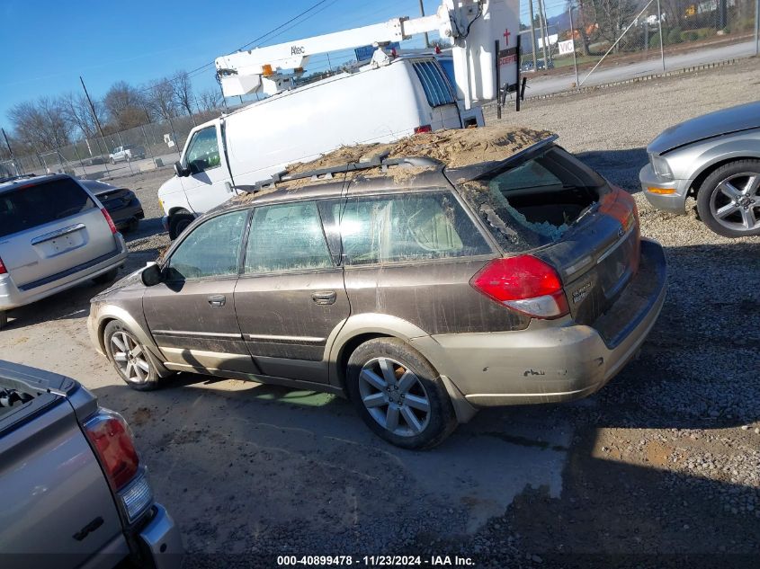 2008 Subaru Outback 2.5I/2.5I L.l. Bean Edition VIN: 4S4BP61CX87332123 Lot: 40899478