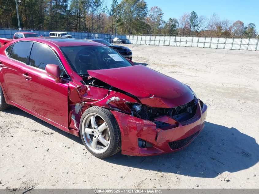 2007 Lexus Is 250 VIN: JTHBK262172048336 Lot: 40899525