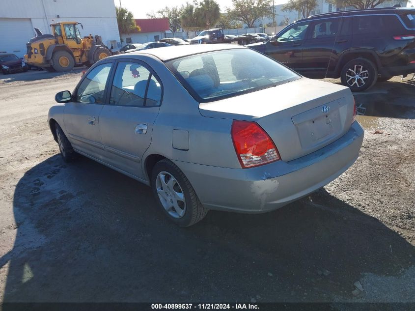 2005 Hyundai Elantra Gls/Gt VIN: KMHDN46D35U139880 Lot: 40899537