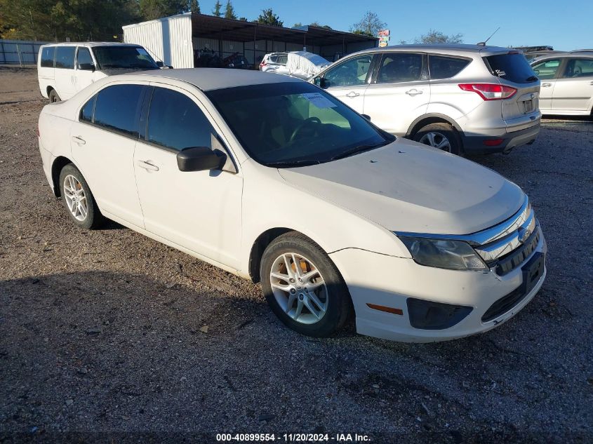 2010 Ford Fusion S VIN: 3FAHP0GA4AR238227 Lot: 40899554