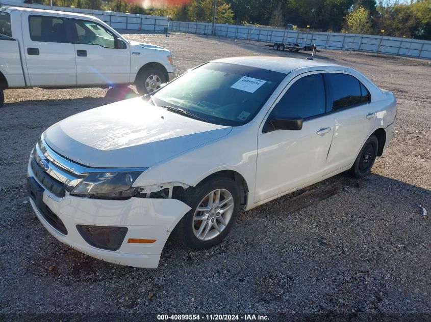 2010 Ford Fusion S VIN: 3FAHP0GA4AR238227 Lot: 40899554