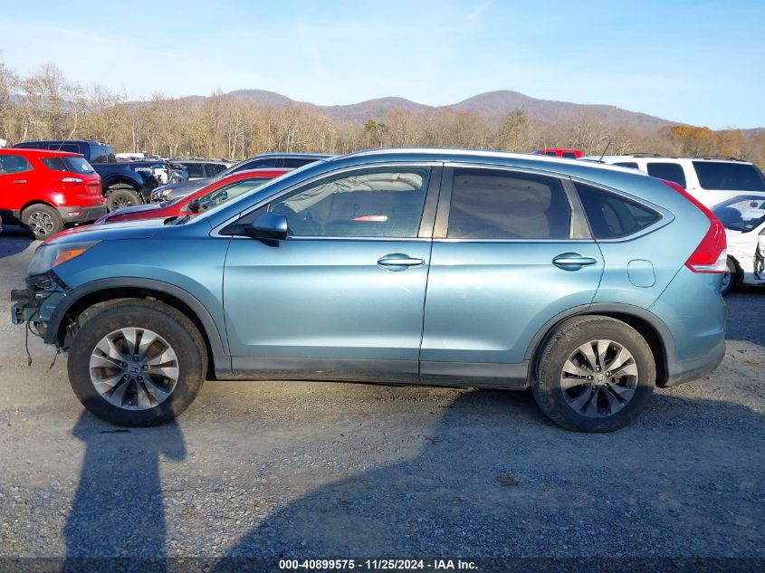 2014 Honda Cr-V Ex-L VIN: 2HKRM4H74EH691189 Lot: 40899575