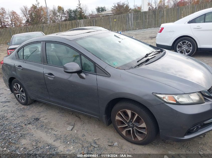 2013 Honda Civic Ex-L VIN: 19XFB2F9XDE285034 Lot: 40899601