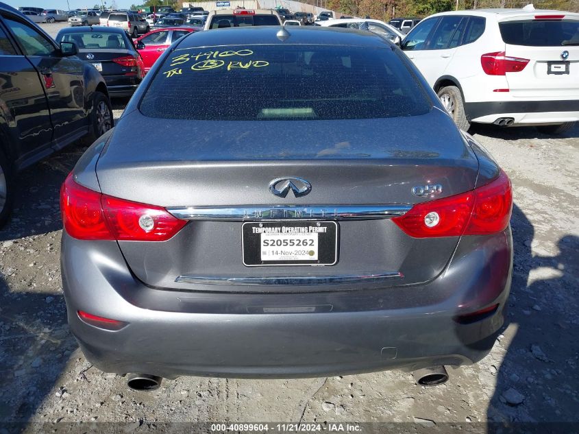 2015 Infiniti Q50 Premium VIN: JN1BV7AP0FM349100 Lot: 40899604