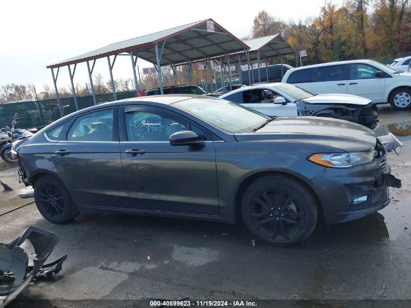 2019 Ford Fusion Se VIN: 3FA6P0HD5KR198063 Lot: 40899623