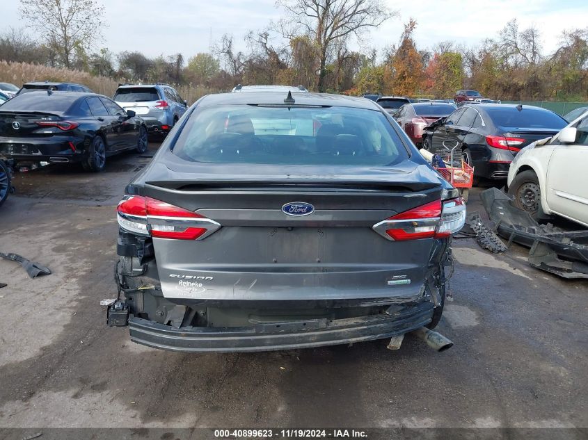 2019 Ford Fusion Se VIN: 3FA6P0HD5KR198063 Lot: 40899623