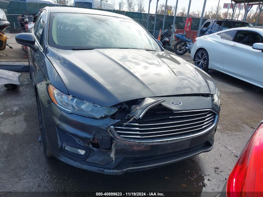 2019 Ford Fusion Se VIN: 3FA6P0HD5KR198063 Lot: 40899623