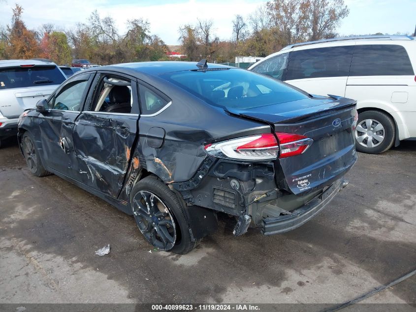 2019 Ford Fusion Se VIN: 3FA6P0HD5KR198063 Lot: 40899623