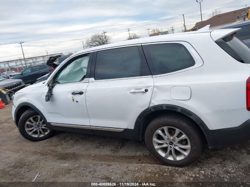 2022 Kia Telluride Lx VIN: 5XYP2DHC6NG218752 Lot: 40899626