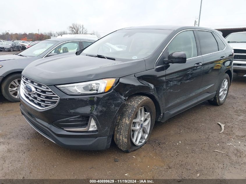 VIN 2FMPK4J96MBA43500 2021 Ford Edge, Sel no.2