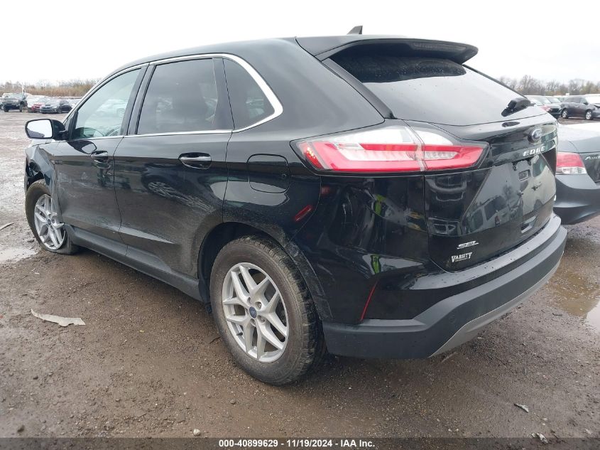 VIN 2FMPK4J96MBA43500 2021 Ford Edge, Sel no.3