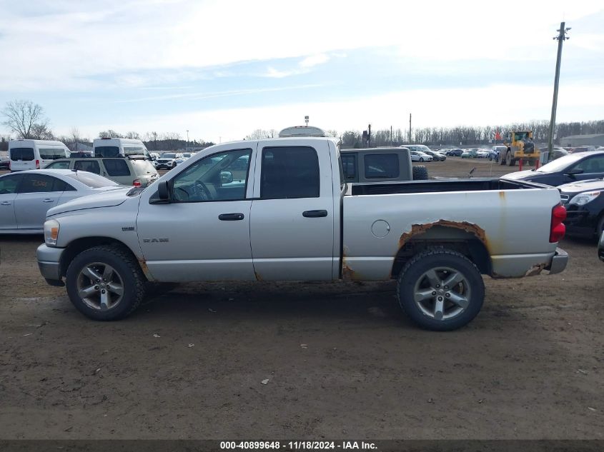 2008 Dodge Ram 1500 Slt VIN: 1D7HU18218S621398 Lot: 40899648