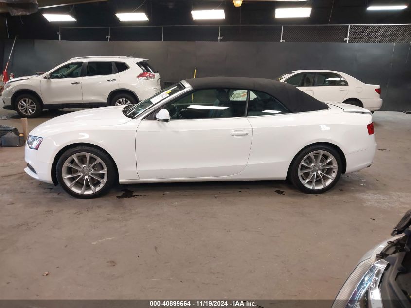 2013 Audi A5 2.0T Premium VIN: WAULFAFHXDN003895 Lot: 40899664