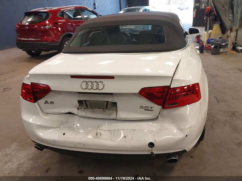 2013 Audi A5 2.0T Premium VIN: WAULFAFHXDN003895 Lot: 40899664