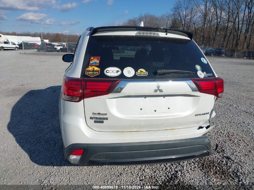 2018 Mitsubishi Outlander Le VIN: JA4AZ3A34JZ026662 Lot: 40899679