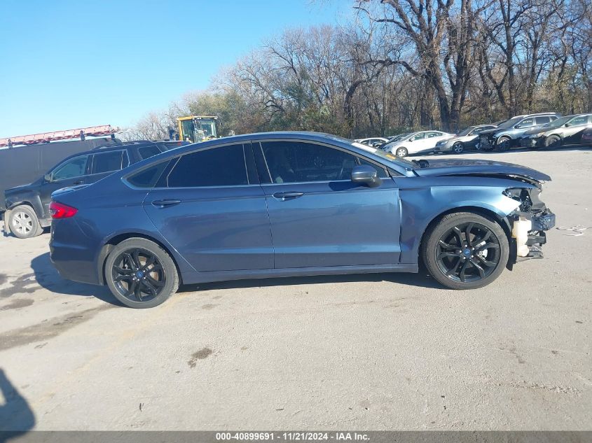 2019 Ford Fusion Se VIN: 3FA6P0T97KR125487 Lot: 40899691