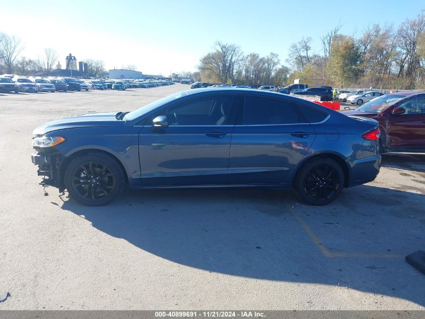 2019 Ford Fusion Se VIN: 3FA6P0T97KR125487 Lot: 40899691