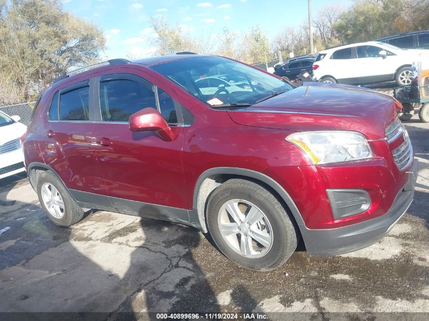 2016 Chevrolet Trax Lt VIN: 3GNCJLSB3GL266384 Lot: 40899696