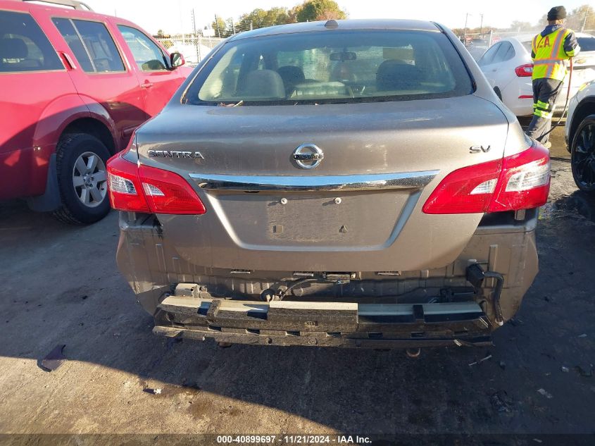 2016 Nissan Sentra Sv VIN: 3N1AB7AP6GY335477 Lot: 40899697