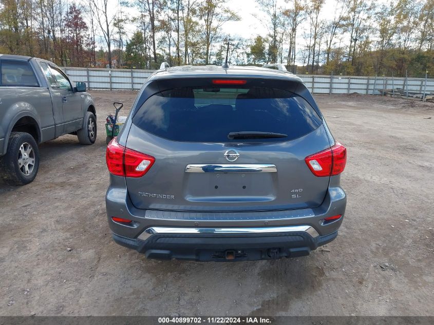 2017 Nissan Pathfinder Sl VIN: 5N1DR2MM8HC605731 Lot: 40899702