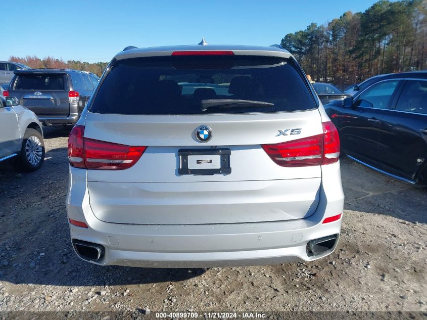 2017 BMW X5 xDrive50I VIN: 5UXKR6C55H0J84354 Lot: 40899709