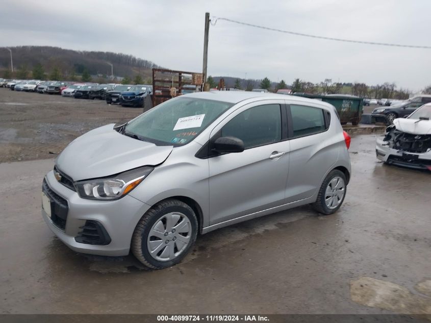 VIN KL8CA6SA7GC565446 2016 Chevrolet Spark, Ls Manual no.2