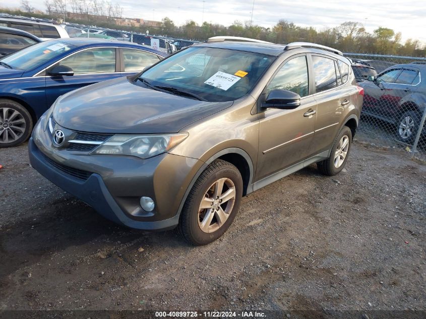 VIN 2T3RFREV1EW135196 2014 Toyota RAV4, Xle no.2