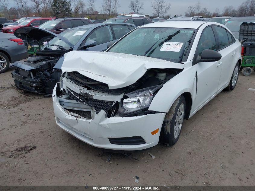 2013 Chevrolet Cruze Ls Auto VIN: 1G1PA5SH2D7220595 Lot: 40899727