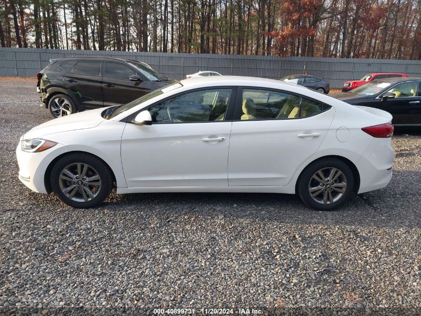 VIN 5NPD84LF7JH380539 2018 HYUNDAI ELANTRA SEL