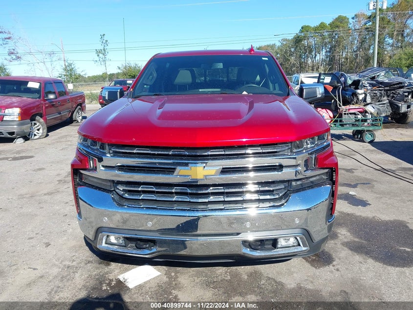 2021 CHEVROLET SILVERADO 1500 4WD  SHORT BED LTZ - 1GCUYGED7MZ451944