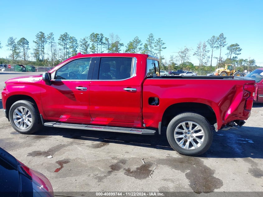 2021 CHEVROLET SILVERADO 1500 4WD  SHORT BED LTZ - 1GCUYGED7MZ451944