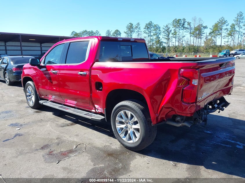 2021 CHEVROLET SILVERADO 1500 4WD  SHORT BED LTZ - 1GCUYGED7MZ451944