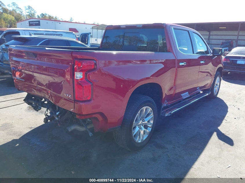 2021 CHEVROLET SILVERADO 1500 4WD  SHORT BED LTZ - 1GCUYGED7MZ451944