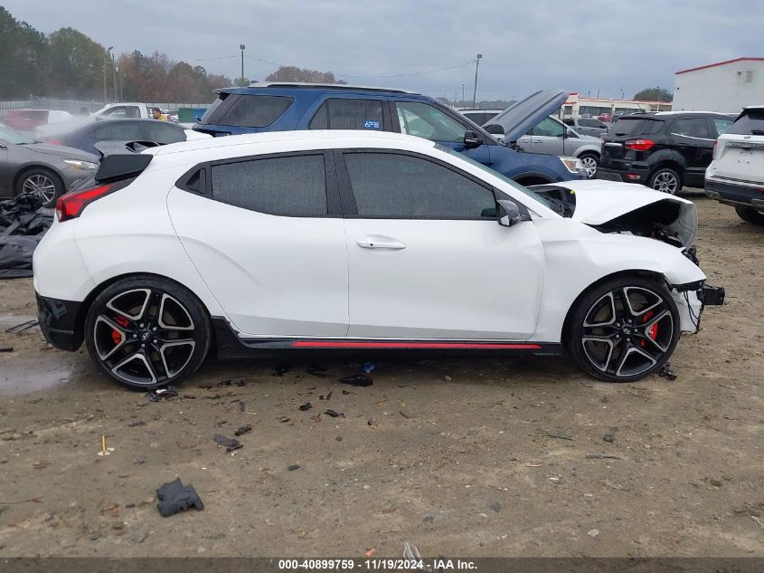 2022 Hyundai Veloster N VIN: KMHT36AH4NU015401 Lot: 40899759