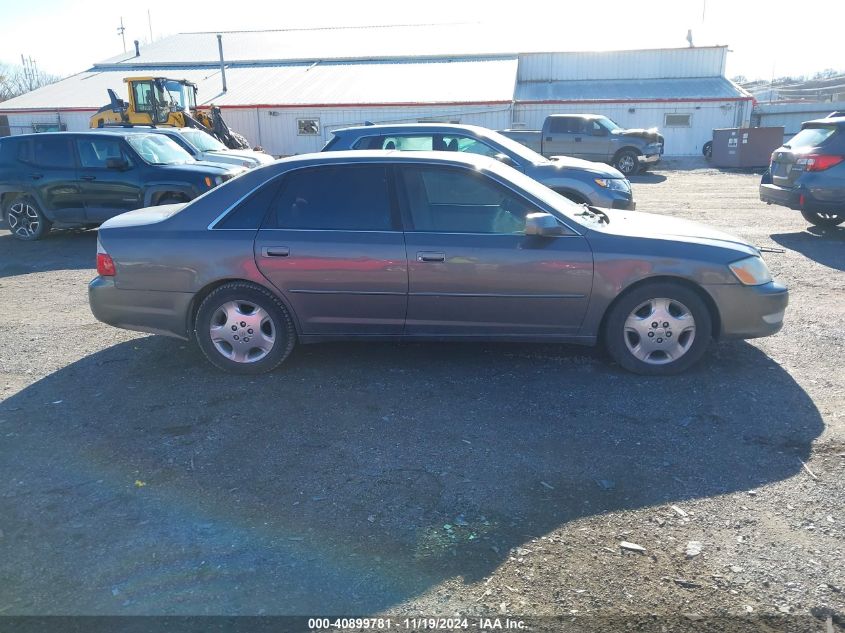 2003 Toyota Avalon Xls VIN: 4T1BF28B93U315087 Lot: 40899781