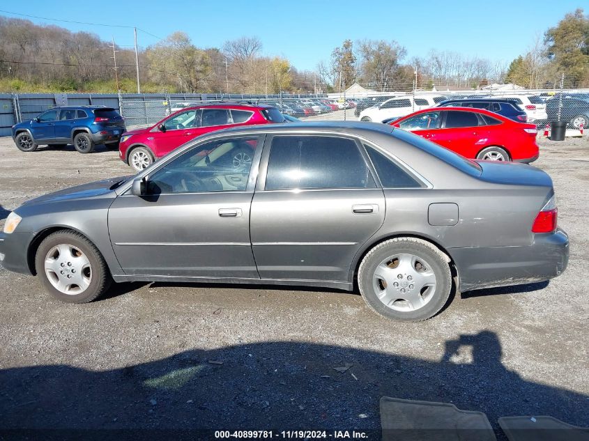 2003 Toyota Avalon Xls VIN: 4T1BF28B93U315087 Lot: 40899781