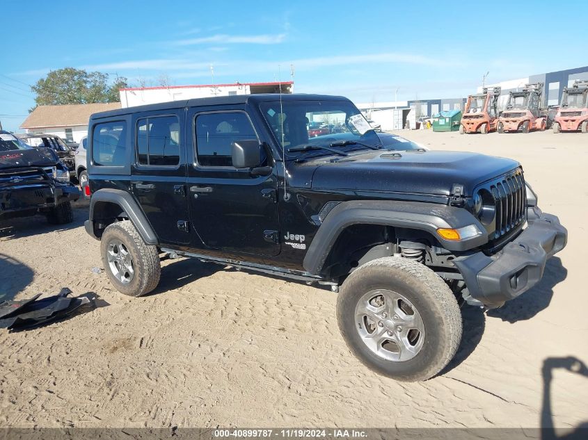 2021 Jeep Wrangler Unlimited Sport S 4X4 VIN: 1C4HJXDMXMW538780 Lot: 40899787