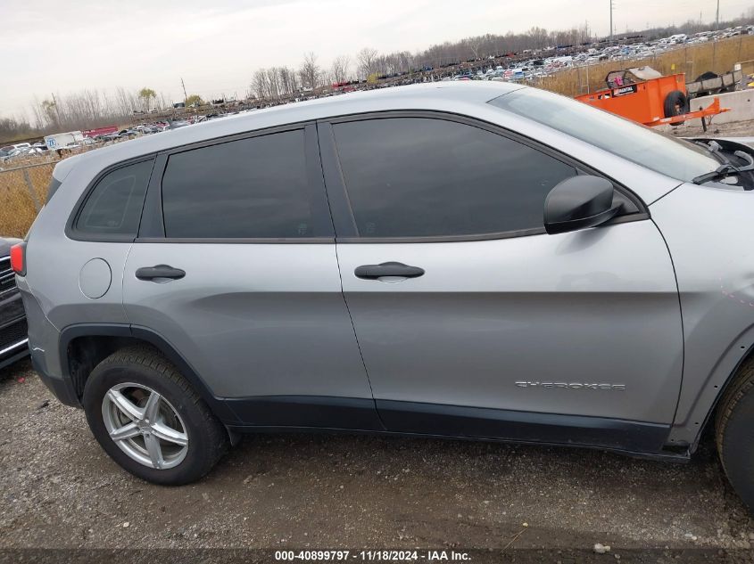 2016 Jeep Cherokee Sport VIN: 1C4PJMAB1GW366320 Lot: 40899797