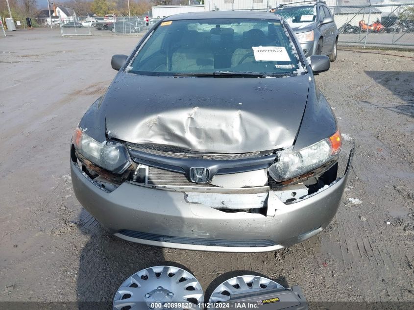 2008 Honda Civic Lx VIN: 2HGFG12678H546123 Lot: 40899820