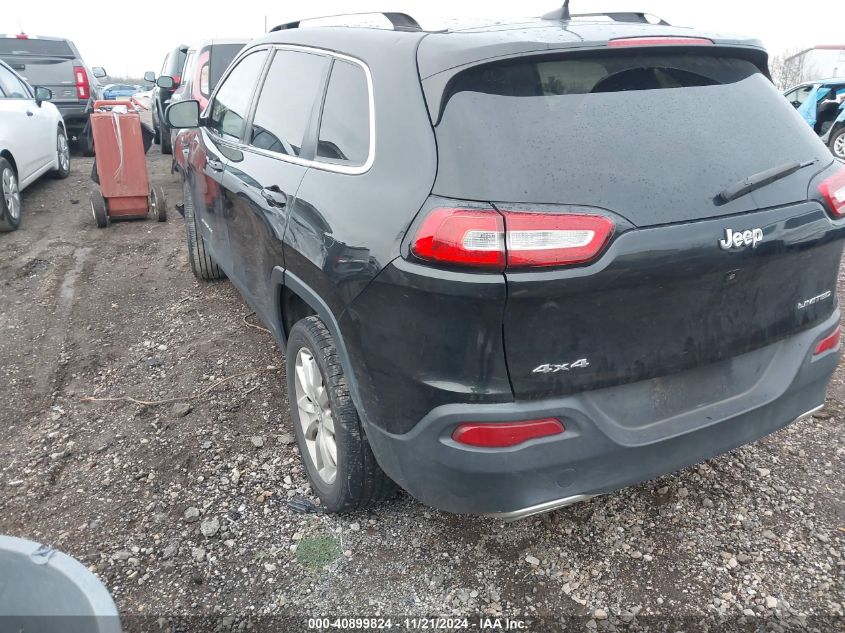 2016 Jeep Cherokee Limited VIN: 1C4PJMDS8GW277968 Lot: 40899824