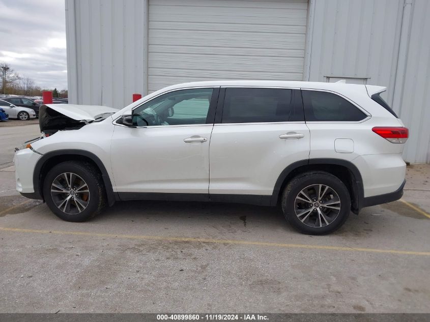 2019 Toyota Highlander Le Plus VIN: 5TDBZRFH9KS932424 Lot: 40899860